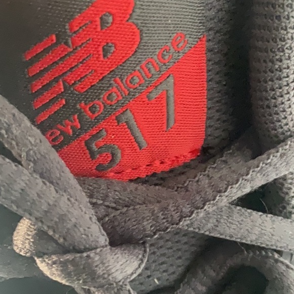 New Balance Men's Black and Red Athletic Shoes 517 - Picture 10 of 12